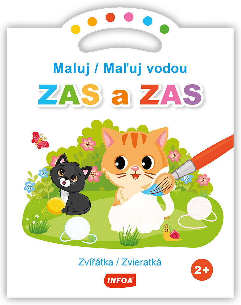 Maluj/Maľuj vodou ZAS a ZAS Zvířátka/Zvieratká - 