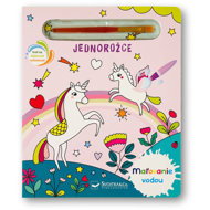 Maľovanie vodou Jednorožce - 