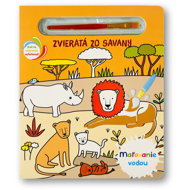Maľovanie vodou Zvieratá zo savany - 