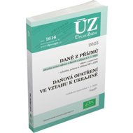 ÚZ 1616 Daně z příjmů - 