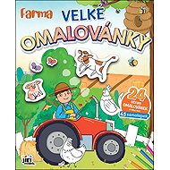 Big colouring Book Farm - Colouring Book