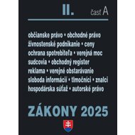 Zákony II A/2025 - Obchodné a občianske právo - 
