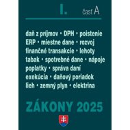 Zákony I A/2025 – daňové zákony - 