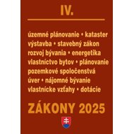 Zákony IV 2025 – stavebné zákony a predpisy - 
