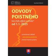 Odvody poistného od  1. 1. 2025 - 