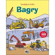 Samolepková knížka Bagry - 