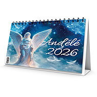BOOKMEDIA Angels 2026 - Desk Calendar