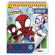 Spidey Watercolour colouring page - Colouring Book