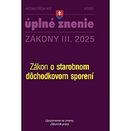Aktualizácia III/2 2025 – Dôchodky - 