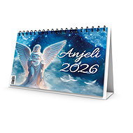 BOOKMEDIA Angels 2026 - Desk Calendar