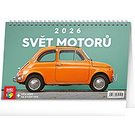NOTIQUE World of Engines 2026 - Desk Calendar