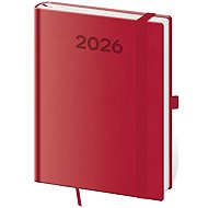 HELMA Weekly diary 2026 B6 Print Pop raspberry - Planner