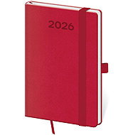HELMA Pocket diary 2026 Print Pop raspberry - Planner