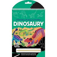 Vyškrabuj, objavuj, vyfarbuj Dinosaury - 