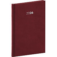 NOTIQUE Weekly diary 2026 Balakon burgundy - Planner