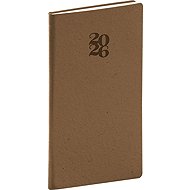 NOTIQUE Pocket diary Essenza 2026 walnut - Planner