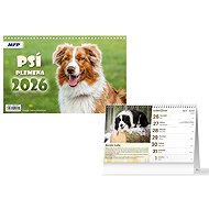 MFP Psí plemena kalendář 2026  - Desk Calendar