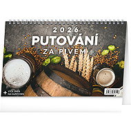 NOTIQUE Wandering for beer 2026 - Desk Calendar