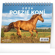 NOTIQUE Horse Poetry 2026 - Desk Calendar
