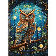BB ART Praktik daily diary 2026 Owl - Planner
