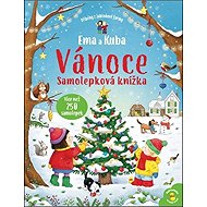 Ema a Kuba Vánoce: Samolepková knížka - 
