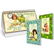 STUDIO TRNKA Table calendar Sunday menu 2026 - Desk Calendar