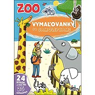 Vymaľovanky so samolepkami  Zoo - 