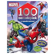 100 samolepiek s maľovankami Marvel - 