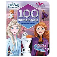 100 samolepiek s maľovankami Ľadové kráľovstvo - Colouring Book