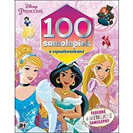 100 samolepiek s maľovankami Princezné - 