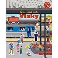 Samolepková knižka Vlaky - 