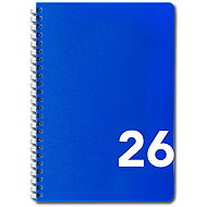 BOBO Weekly diary A5 columnar, blue - Planner