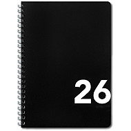 BOBO Weekly diary A5, black - Planner