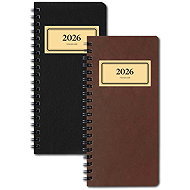 BOBO Weekly retro portrait diary, burgundy - Planner