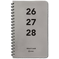 BOBO Triennial 14-day diary, silver - Planner