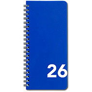 BOBO Monthly portrait diary, blue - Planner
