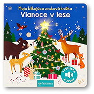 Moja blikajúca zvuková knižka Vianoce v lese - 