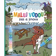Paint with water again and again Dinosaurs - Water Painting