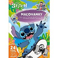 Maľovanky A4 so samolepkami Stitch - 