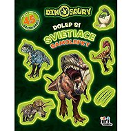 Dolep si svietiace samolepky Dinosaury - 
