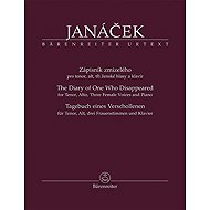 Zápisník zmizelého - Leoš Janáček