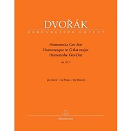 Humoreska Ges dur op. 101/7 - Antonín Dvořák