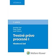 Trestné právo procesné I - Jozef Záhora