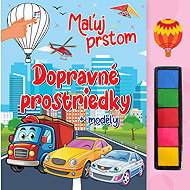 Maľuj prstom Dopravné prostriedky - 