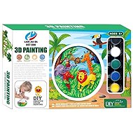 3D painting wild animals - Creative Kit