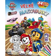 Veľké maľovanky Labková patrola - 
