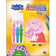 Omalovánky s foukacími fixy Prasátko Peppa - 