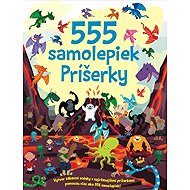 555 Stickers Monsters - Kids Stickers