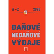 Daňové a nedaňové výdaje 2026 - Martin Děrgel