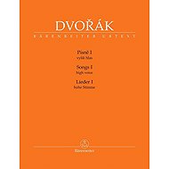 Písně I: Vyšší hlas - Antonín Dvořák